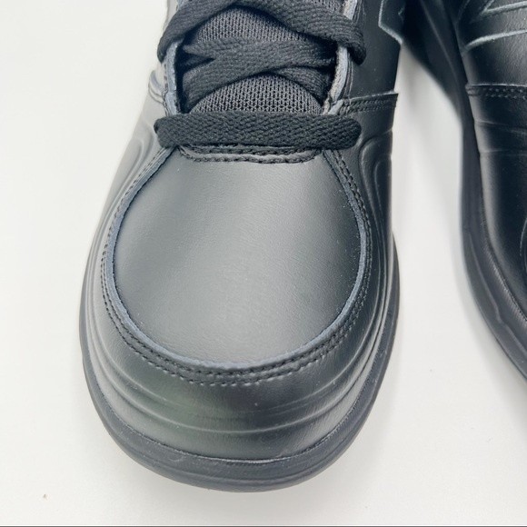 New Balance Women's Black Leather 813 V1 Lace Up Walking Shoes Sneakers 9 - Picture 4 of 13